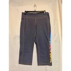 Ideology “Run Like A Girl” Capri Leggings Woman’s Size Large.